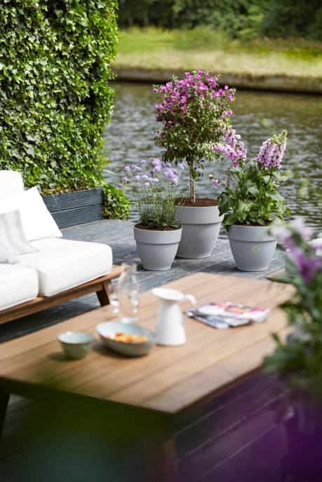 vibia campana round 47cm living concrete